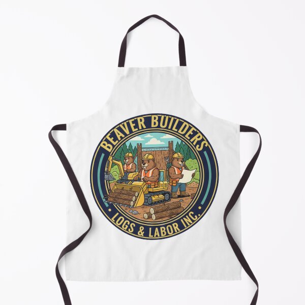 Item preview, Beaver Builders Vintage Logo Construction Team Art designed and sold by Dariusz.K.