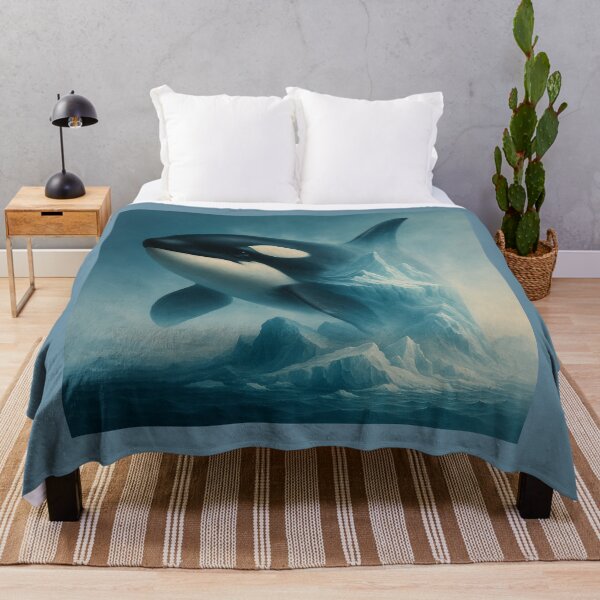 Item preview, Orca – Ocean Forge Glacier-Born Wildlife Art designed and sold by GeoWild Designs.