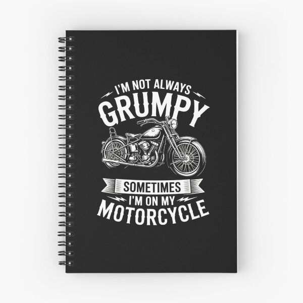 Item preview, I'm Not Always Grumpy - Biker Motorcycle Rider Riding Racing designed and sold by nicomitchell.