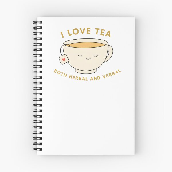 Item preview, I Love Tea, Both Herbal and Verbal designed and sold by stephenflashart.