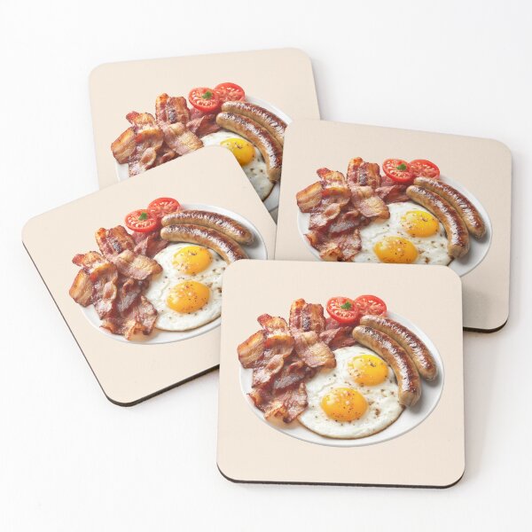 Item preview, Classic American Breakfast Plate designed and sold by Bluepineart.