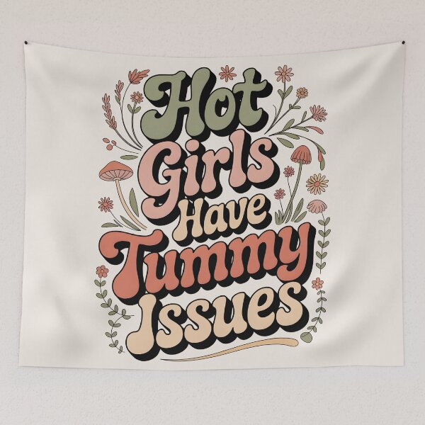 Item preview, Hot Girls Have Tummy Issues designed and sold by AniArtPL.