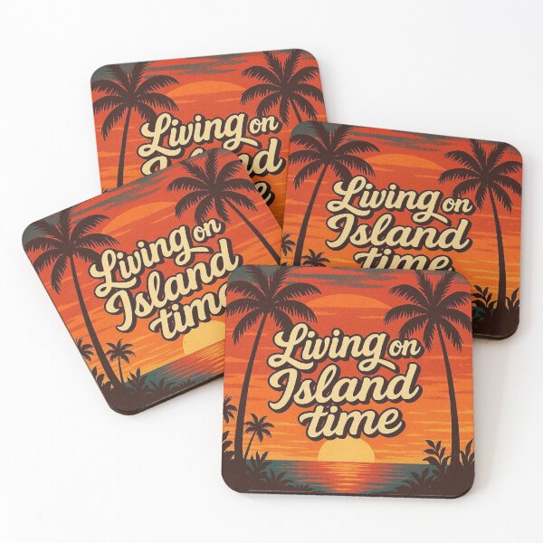 Item preview, Living On Island Time - Island, beach, palm trees and the sea - No. 03 - 9216x9216 designed and sold by darky72.