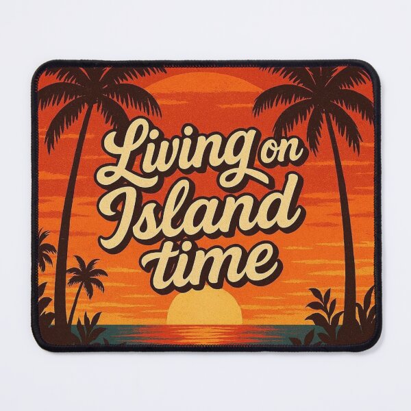 Item preview, Living On Island Time - Island, beach, palm trees and the sea - No. 03 - 9216x9216 designed and sold by darky72.