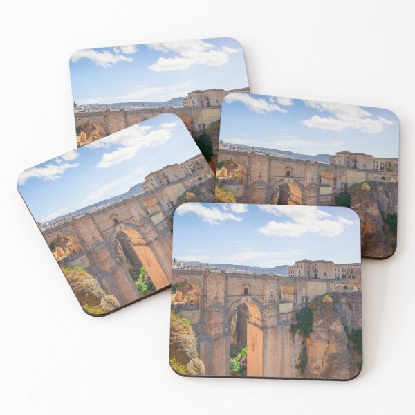 Item preview, New Bridge landmark and gorge in Ronda village. Andalusia, Spain. designed and sold by Stefano Orazzini.