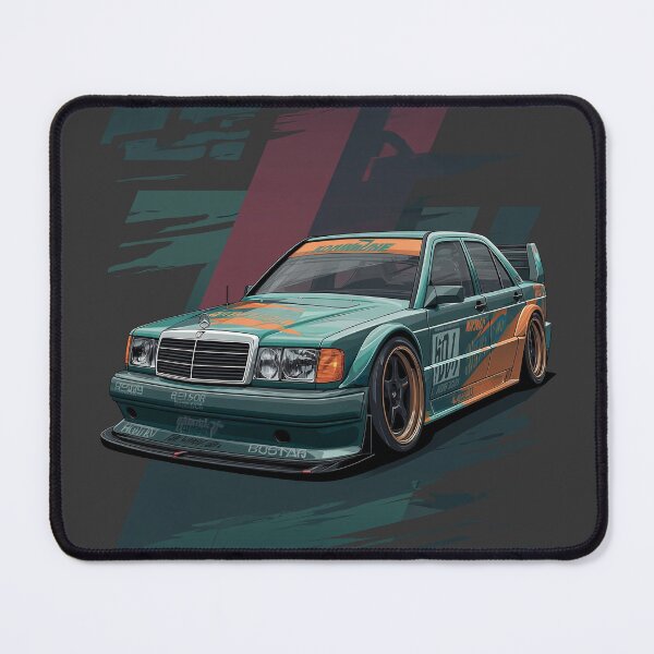 Item preview, Classic German Race Car Art – Widebody DTM Style Illustration designed and sold by KrintoryTees.
