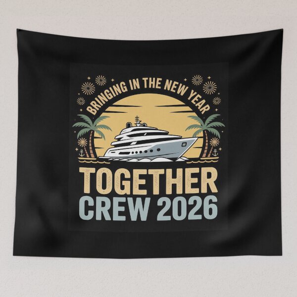 Item preview, Bringing in The New Year Together Cruise Crew 2026 designed and sold by faridman.