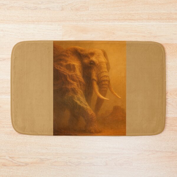 Item preview, Elephant – Desert Memory Canyon-Carved Titan Wildlife Art designed and sold by GeoWild Designs.