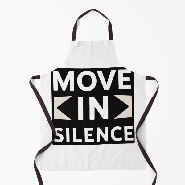 Item preview, Move In Silence Motivational Quote designed and sold by hawai3000.