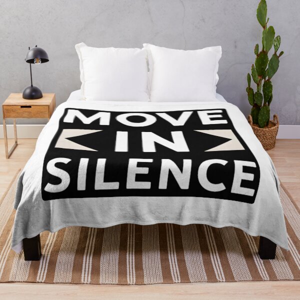 Item preview, Move In Silence Motivational Quote designed and sold by hawai3000.
