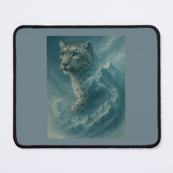 Item preview, Snow Leopard – Himalayan Echo Silent Titan Wildlife Art designed and sold by GeoWild Designs.