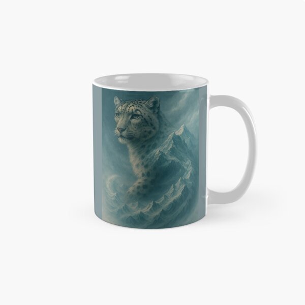 Item preview, Snow Leopard – Himalayan Echo Silent Titan Wildlife Art designed and sold by GeoWild Designs.
