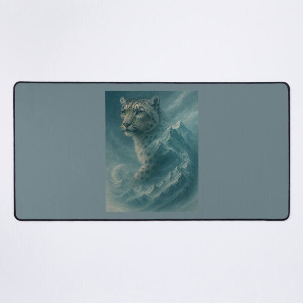 Item preview, Snow Leopard – Himalayan Echo Silent Titan Wildlife Art designed and sold by GeoWild Designs.