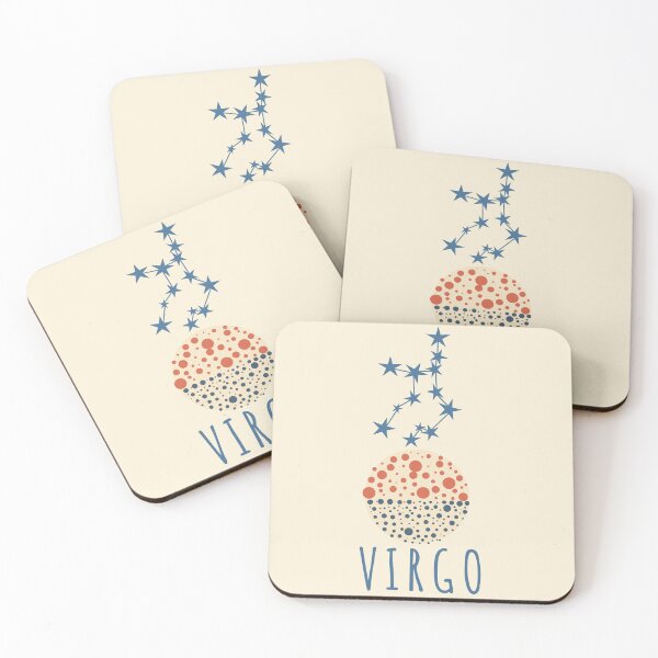 Item preview, Minimalist Virgo Zodiac Constellation Art designed and sold by capricedefille.
