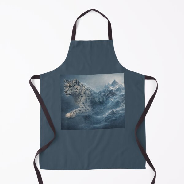 Item preview, Snow Leopard – Himalayan Ghost Silent Titans Wildlife Art designed and sold by GeoWild Designs.