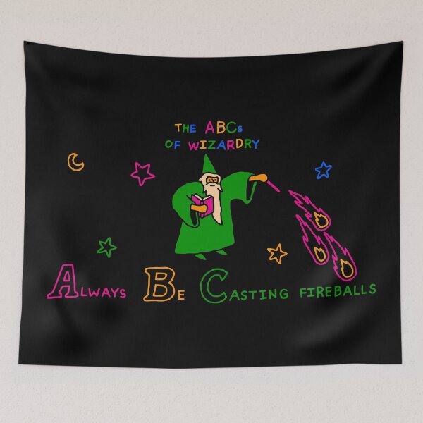 Item preview, The ABCs of Wizardry designed and sold by obinsun.