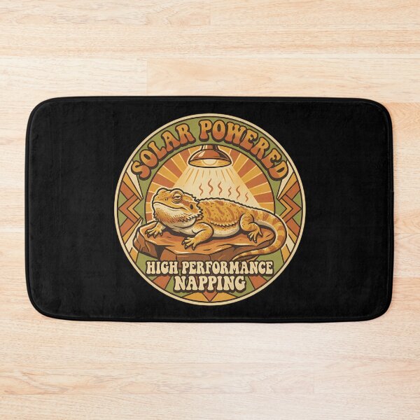Item preview, Retro Solar Powered Bearded Dragon Vintage Reptile designed and sold by Mason-Pride.