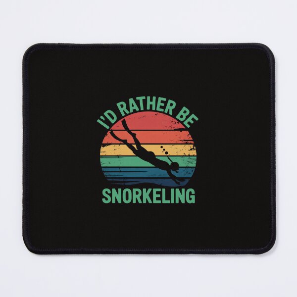 Item preview, I'd Rather Be Snorkeling Diving Snorkeling Humor designed and sold by margaridroso.