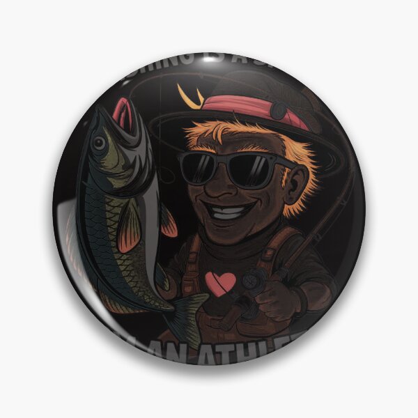 Item preview, If Fishing Is A Sport I'm An Athlete Fishing Lovers designed and sold by margaridroso.