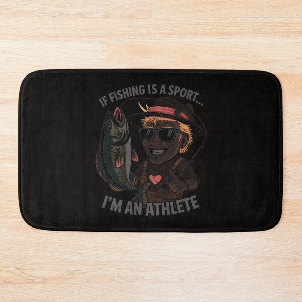 Item preview, If Fishing Is A Sport I'm An Athlete Fishing Lovers designed and sold by margaridroso.