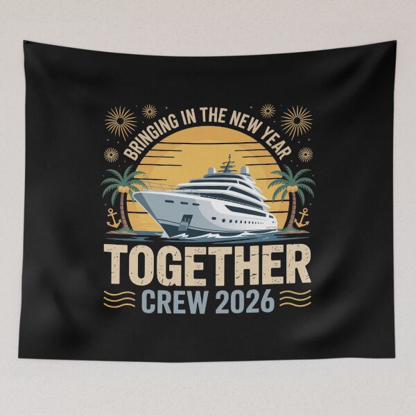 Item preview, Bringing in The New Year Together Cruise Crew 2026 designed and sold by faridman.