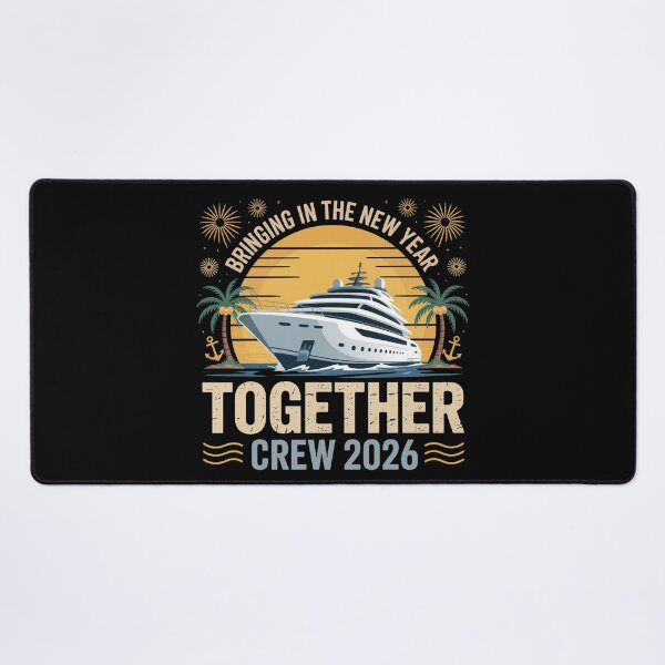 Item preview, Bringing in The New Year Together Cruise Crew 2026 designed and sold by faridman.