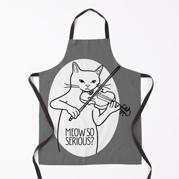 Item preview, Cat Violinist Minimalistic – Meow So Serious? designed and sold by MirAgi.
