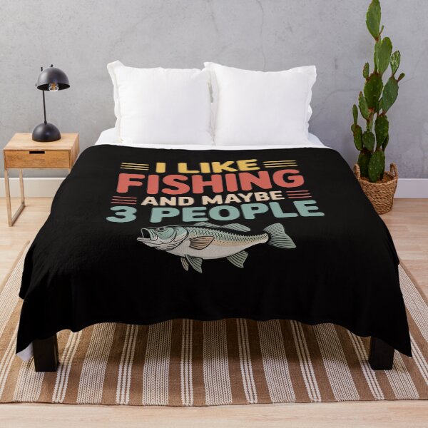 Item preview, I Like Fishing And Maybe 3 People Fishing Men Lover designed and sold by margaridroso.