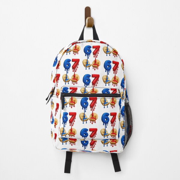 Item preview, 67 Meme Red and Blue Design designed and sold by The Art by Rossouw.