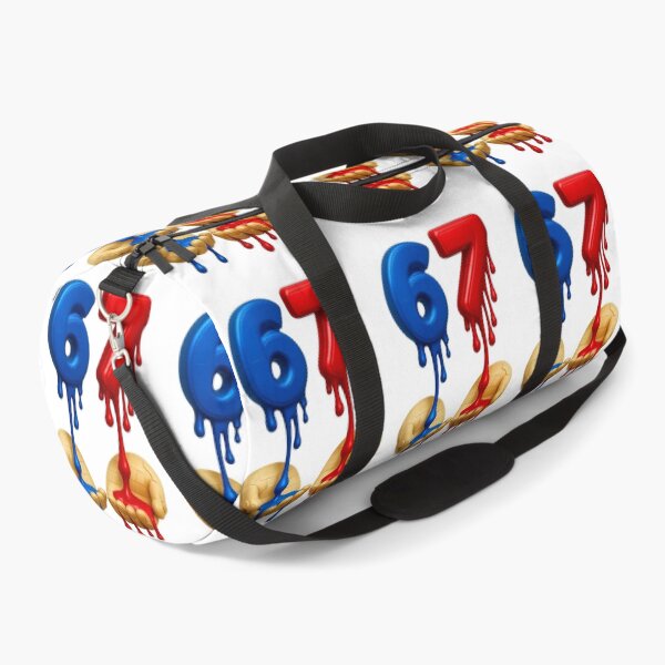 Item preview, 67 Meme Red and Blue Design designed and sold by The Art by Rossouw.