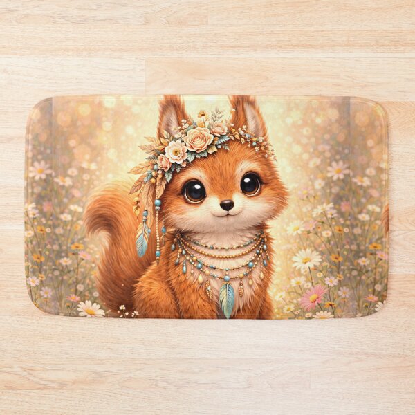 Item preview, Boho Squirrel designed and sold by mezzilicious.