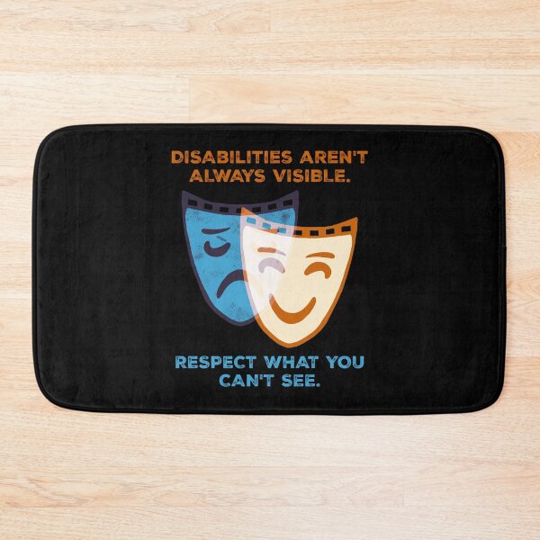 Item preview, Invisible Disability Visible Pain Theatre Mask designed and sold by Jesabee Designs.