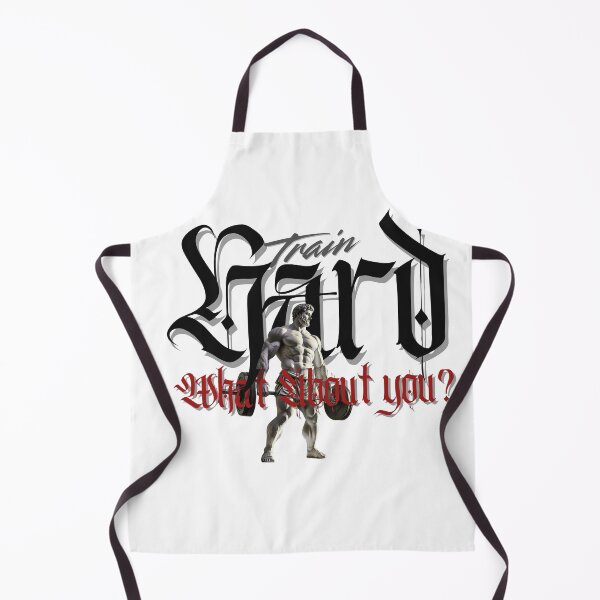 Item preview, Train Hard What About You? T-Shirt | Hardcore Gym Motivation designed and sold by TrainHardCo.
