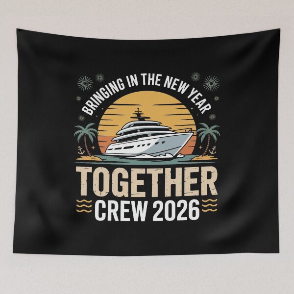 Item preview, Bringing in The New Year Together Cruise Crew 2026 designed and sold by faridman.