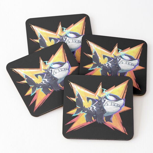 Item preview, Marvel Rivals Jeff The Land Shark Devouring Duo Spray designed and sold by KaiSpecter.