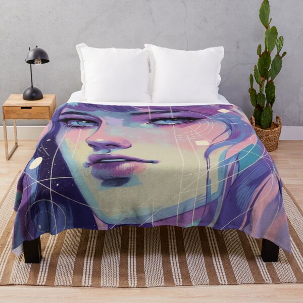 Item preview, Art Nouveau Portrait of a Woman with Flowers designed and sold by JonelleTshirts.