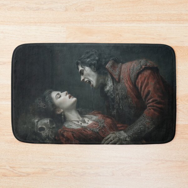 Item preview, Eternal Vampire Lovers – Dark Gothic Romance Art designed and sold by MythologyRealm.