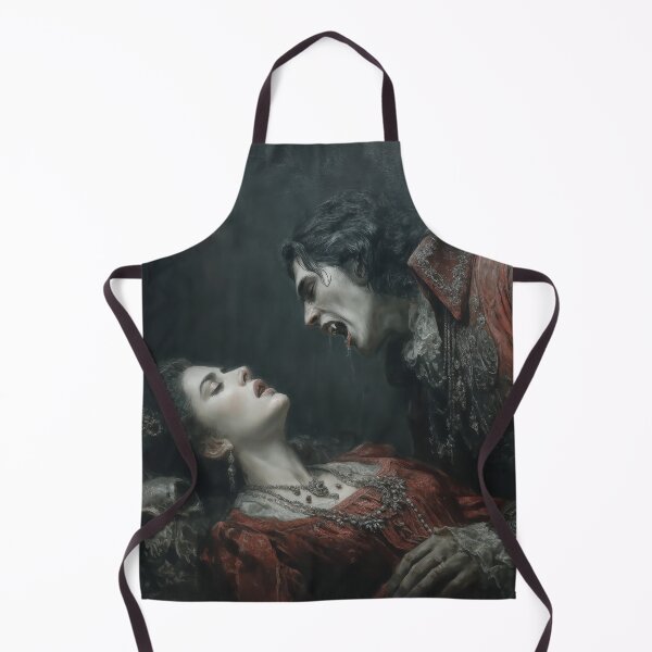 Item preview, Eternal Vampire Lovers – Dark Gothic Romance Art designed and sold by MythologyRealm.