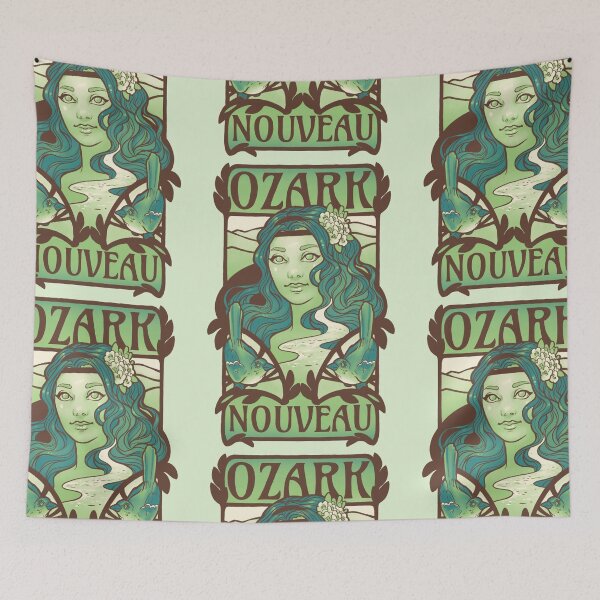 Item preview, Ozark Nouveau - River designed and sold by Art of Alyssa May.