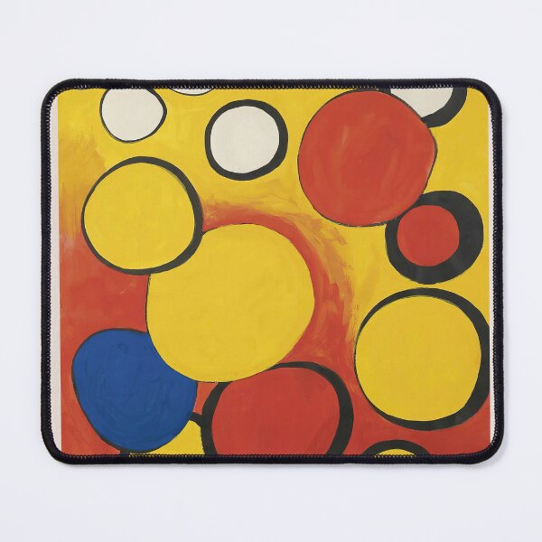 Item preview, Alexander Calder Colorful Abstract Orbs designed and sold by LaFabricaArt.
