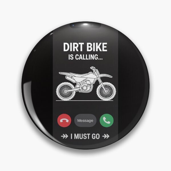 Item preview, Hold on my Motor cross Dirt Bike Hobby is Calling Gift designed and sold by margaridroso.