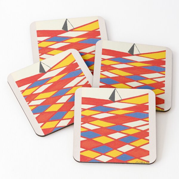 Item preview, Alexander Calder Geometric Abstract Landscape designed and sold by LaFabricaArt.