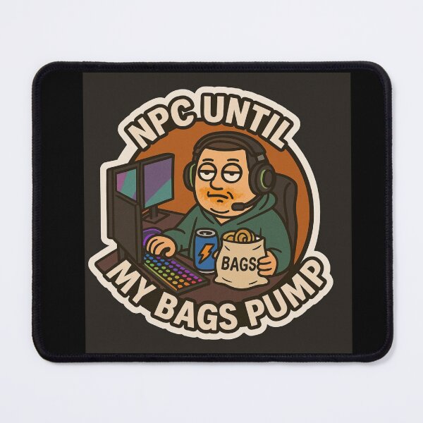 Item preview, NPC Until My Bags Pump Trader designed and sold by DivinelyAligned8.