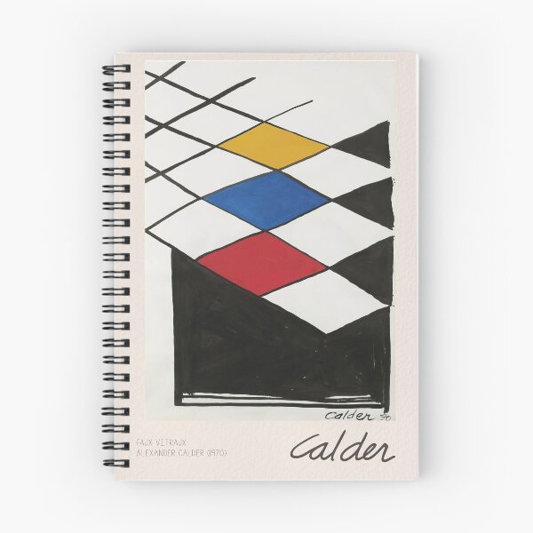Item preview, Alexander Calder Faux Stained Glass Abstract designed and sold by LaFabricaArt.
