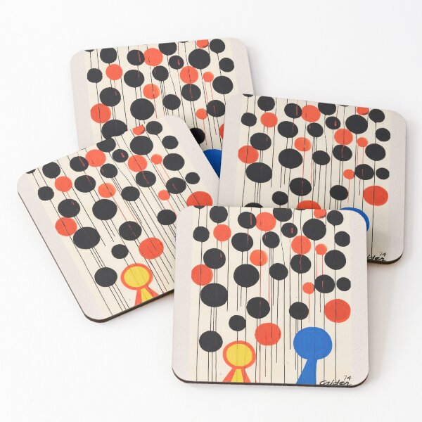 Item preview, Alexander Calder Abstract Floating Orbs designed and sold by LaFabricaArt.