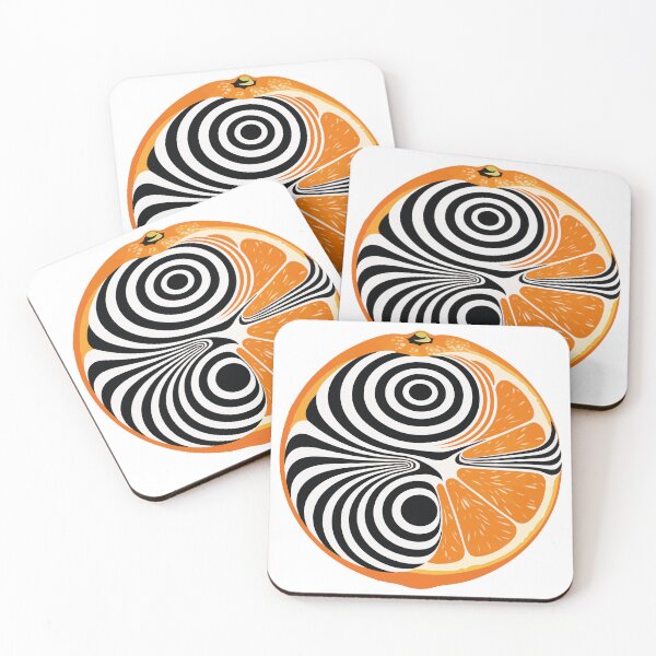 Item preview, Op Art Orange – Food Artist Collection designed and sold by Unurban.