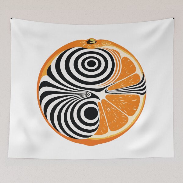 Item preview, Op Art Orange – Food Artist Collection designed and sold by Unurban.