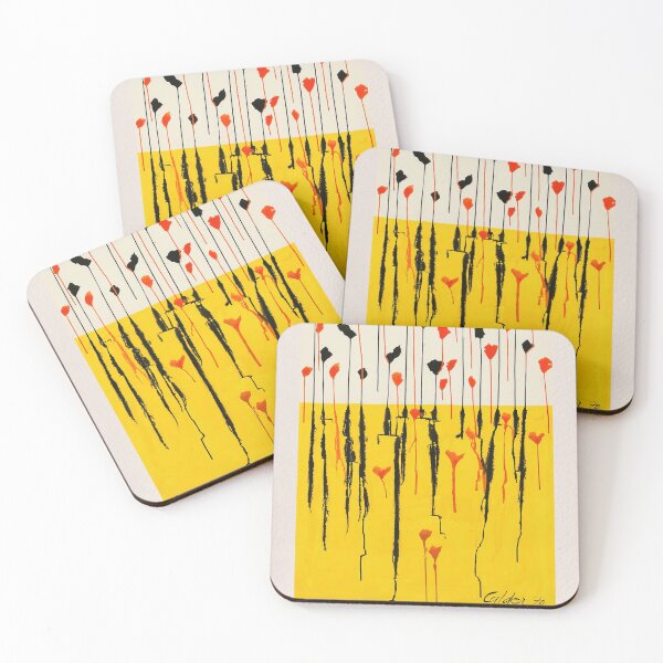 Item preview, Alexander Calder Abstract Dripping Forms designed and sold by LaFabricaArt.
