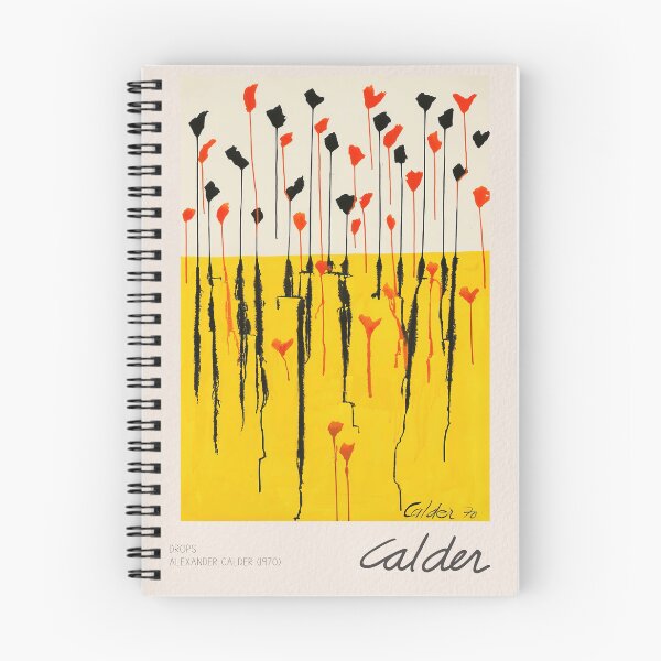 Item preview, Alexander Calder Abstract Dripping Forms designed and sold by LaFabricaArt.