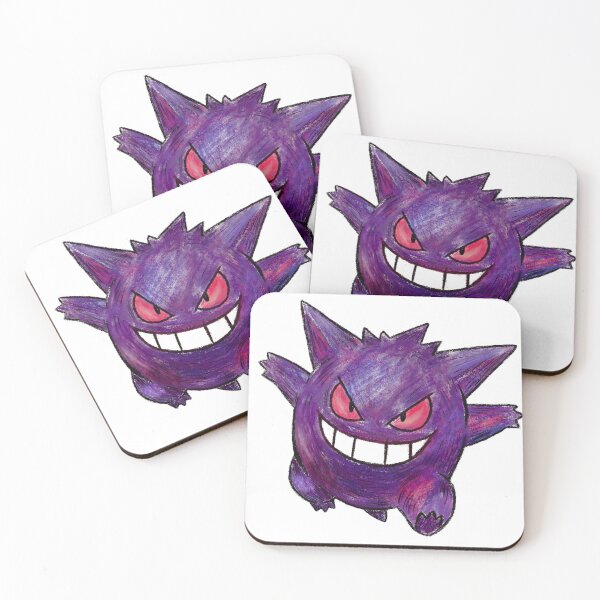 Item preview, Purple Ghost Monster - Crayon Style Illustration designed and sold by bermudavid.